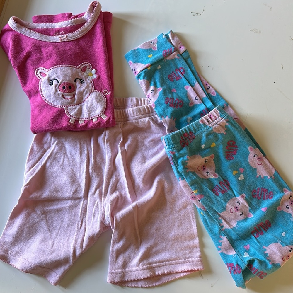 Carters Pajama Bundle *missing top included - Picture 10 of 15
